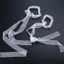 XGB 2 Chiếc Băng Đô Quấn Tóc Ren Thanh Lịch Có Ruy Băng Thời Trang Tóc Scrunchie Dây Trang Trí