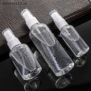 Srvn 30 / 50 / 100ml Chai trong suốt Hộp đựng du lịch di động .