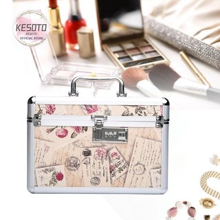 Hộp đựng mỹ phẩm Hộp đựng xe lửa trang điểm cho phụ kiện dụng cụ