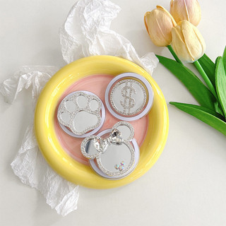 Phim Hoạt Hình Dễ Thương Gương Tròn Từ Tính Giá Đỡ Điện Thoại Cho Magsafe Case Và IPhone 15 14 13 12 Pro Max 14 Plus Có Thể Gập Lại Pop Ring Grip Co Giãn Để Bàn Màu p3