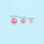 50 / 100 Chiếc 6MM-10MM Acrylic Iridescent Hình Tròn Hạt DIY Cho Trang Sức Làm Vòng Tay Vòng Cổ Bông Tai Dây Xích Điện Thoại Thời Trang