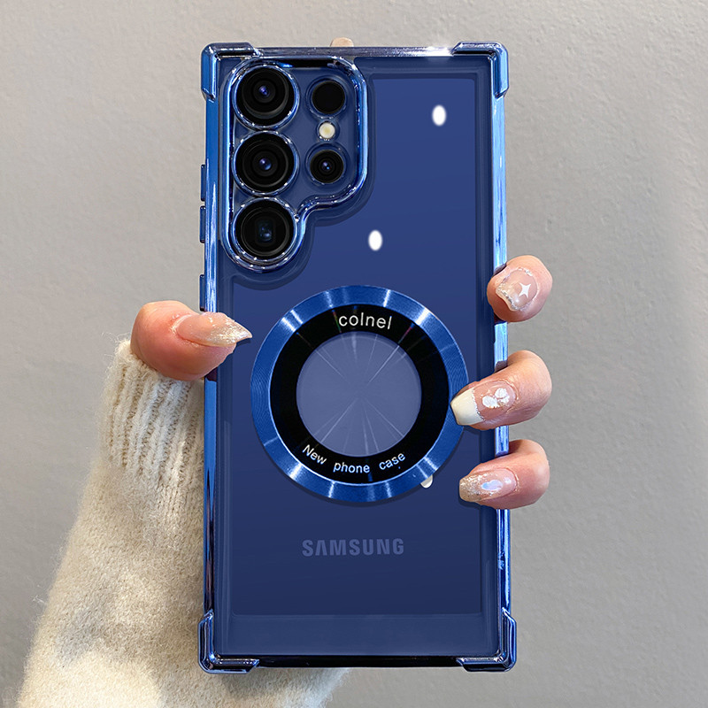 Mạ Trong Suốt Từ Tính Sạc Không Dây Cho Samsung Galaxy S24 Ultra S23 Plus S22 Bảo Vệ Camera Vỏ Chống Sốc | Shopee Việt Nam