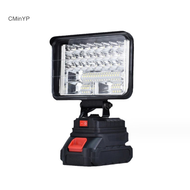Cyp Cho 18V Li-ion LED Đèn Làm Việc 3 / 4 Inch Đèn Pin Di Động Khẩn Cấp Lũ Cắm Trại Ánh Sáng Vinh Quang
