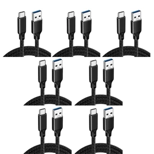 Cáp sạc BTM USB C 3A Cáp USB C nhanh 10Gbps Đồng bộ hóa dữ liệu USB A sang Type C Cáp sạc cho điện thoại di động SSD Hard Dis