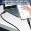 Cáp WU USB3 2 10Gbps USB A sang Type C 3 2 Cáp Truyền dữ liệu Cáp SSD USB C