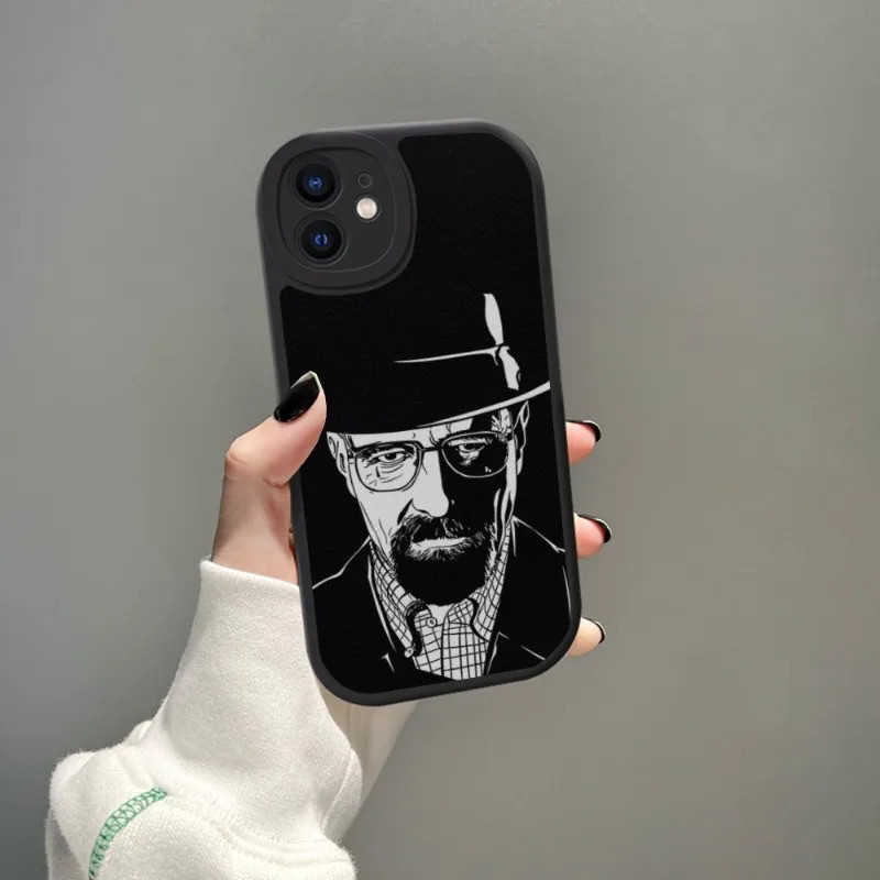 Tp-1 Breaking Bad Ốp Điện Thoại Da Cừu Cho Iphone 14 Pro Max 11 13 12 Mini X Xr Xs 8 6 7 Puls Se Vỏ Di Động Sang Trọng