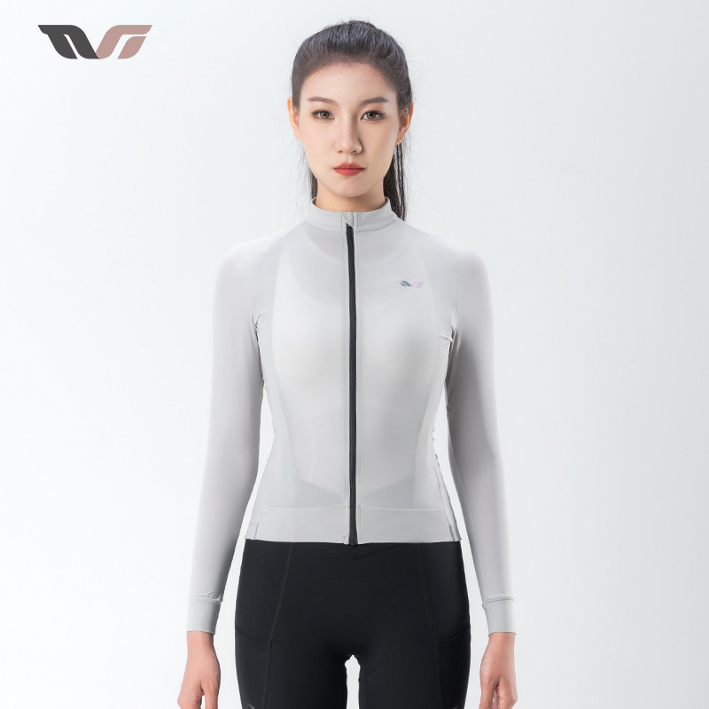 Rockbros Nữ Xe Đạp Jersey Dài Tay Áo Thoải Mái Thoáng Khí Nhanh Khô Quần Áo Đi Xe Đạp Chuyên Nghiệp