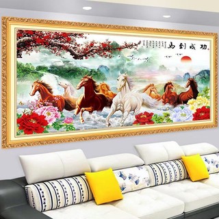 1709 Người Bộ Sưu Tập 3D Mô Phỏng Khung Giả Tranh Phong Cảnh Năm Mới Tranh Phòng Khách Sofa Nền Trang Trí Họa Sĩ Và Wanshixing Dán Tường Bức Tranh Tường Tự Dính 25.2.25