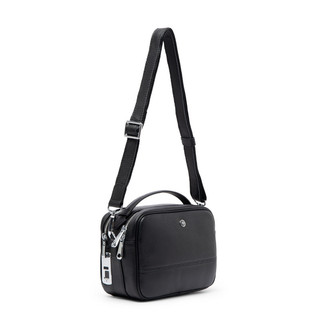 Túi cần tay golf vân tay da bò cao cấp FTT Leather có nhiều ngăn để thẻ kết hợp đeo chéo mã GO3600VT-1