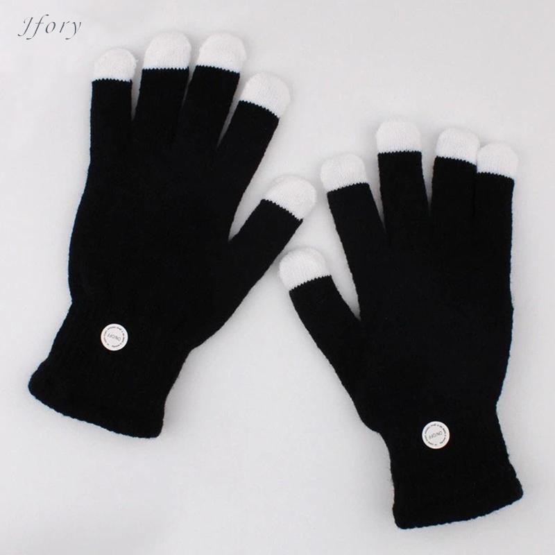 Găng tay LED Đèn đầu ngón tay đầy màu sắc Găng tay sáng cho trò chơi Halloween