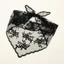Khăn Ren NKSFX, Màu Trơn Rỗng Ra Foulard Bandana, Mỏng Vintage Thêu Tóc Khăn Đầu Nữ