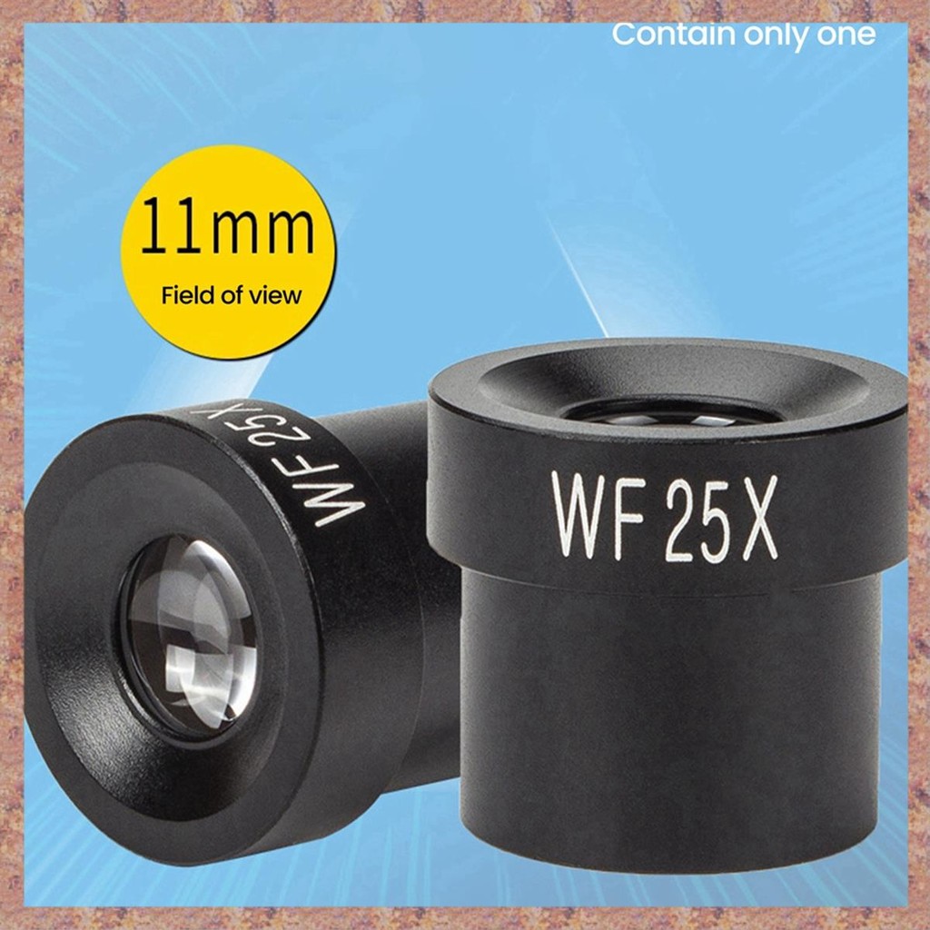 Thị kính hiển vi WF25X Tầm nhìn rộng 12mm cho kính hiển vi sinh học cổng gắn 23,2mm (R F C V)