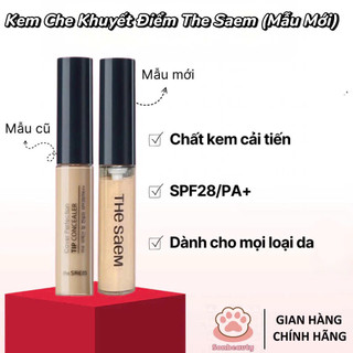 [THE SAEM] Kem Che Khuyết Điểm The Saem Cover Perfection Tip Concealer SPF28 6.5g