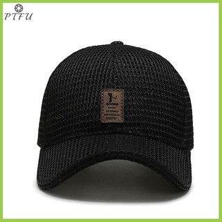 PTFU Mùa Hè Nam Lưới Bóng Chày Chắc Chắn Snapback Nhãn Dính Sunhat Ngoài Trời Thoáng Khí Hip Hop Mũ Bóng Chày Casquette Mới
