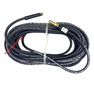 Dây rửa xe áp lực cao 10m,15m, 20m tặng kèm béc đồng - dây xịt rửa xe ren 13mm DÙNG CHO MÁY MÔ TƠ KÉO
