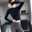 Áo khoác croptop tập gym yoga ôm body tay dài，áo chống nắng gym đa năng,co giãn tốt,chất liệu dệt kim mát