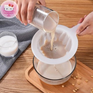 Moonlights Có Thể Tái Sử Dụng Nylon Siêu Mịn Lọc Lưới Lọc Thìa Sàng Sữa Đậu Nành Cà Phê Thực Phẩm Lọc Nhà Bếp Rây 100 200 400 Lưới EN