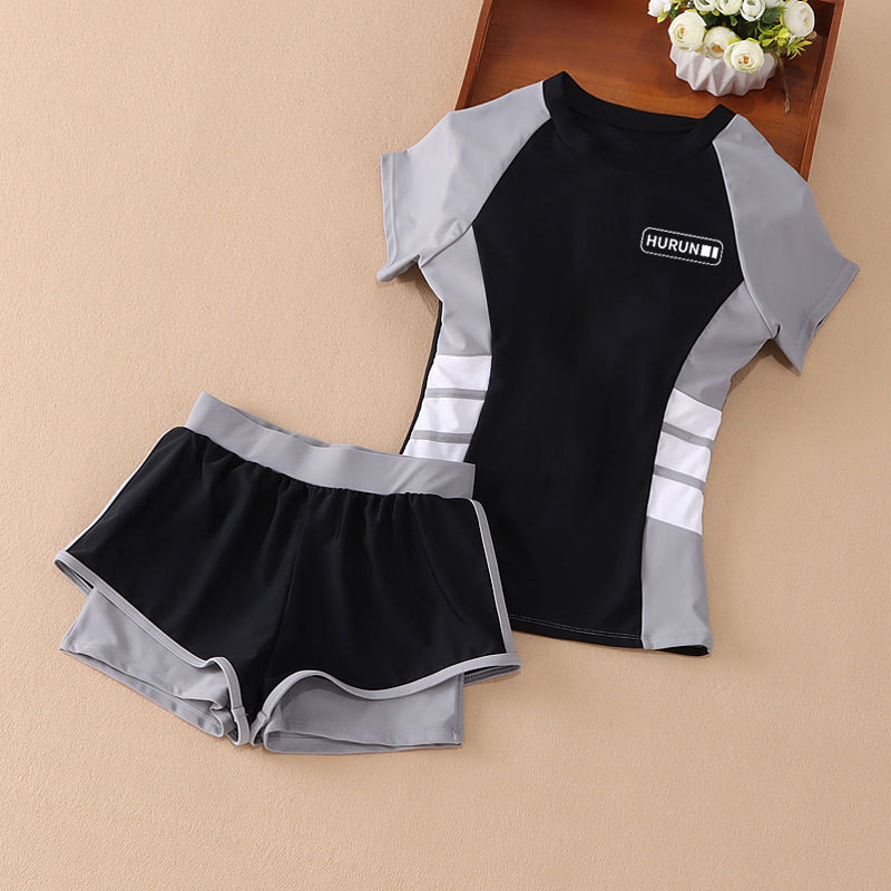 YT2 Mùa Hè Bé Gái Đồ Bơi Boxer Quần Đùi Hai Mảnh Đồ Bơi Chống Nắng Thoải Mái Nhanh Khô TY2
