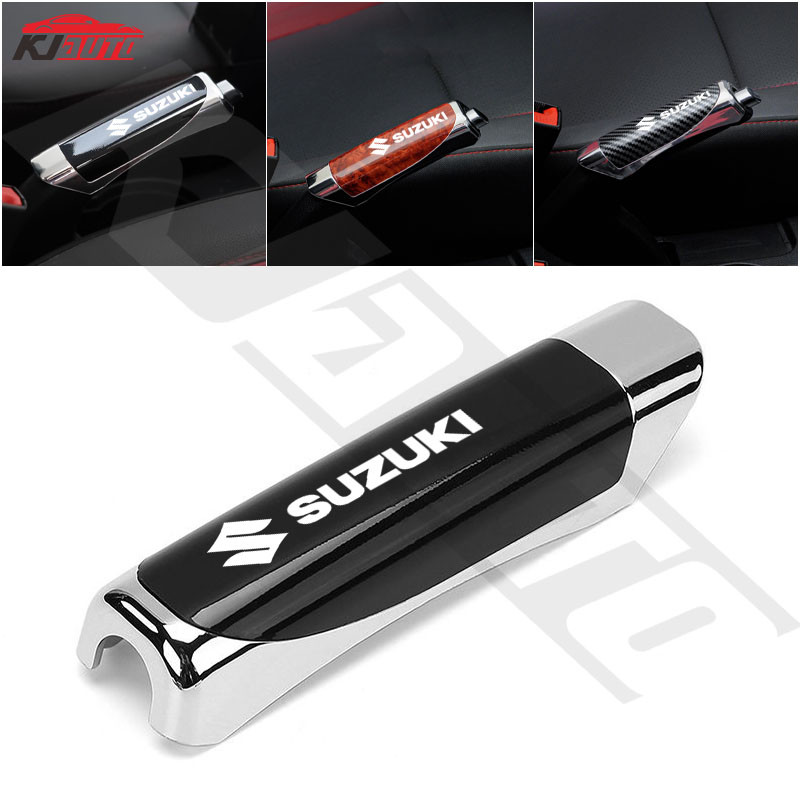 Suzuki Xe Phanh Tay Bao Sợi Carbon Trang Trí Phanh Bảo Vệ Phụ Kiện Phanh Thể Thao Để Mang Theo Ertiga Xl7 Apv S-presso Baleno Jimny Swift Ignis Vitara Sx4 Cross