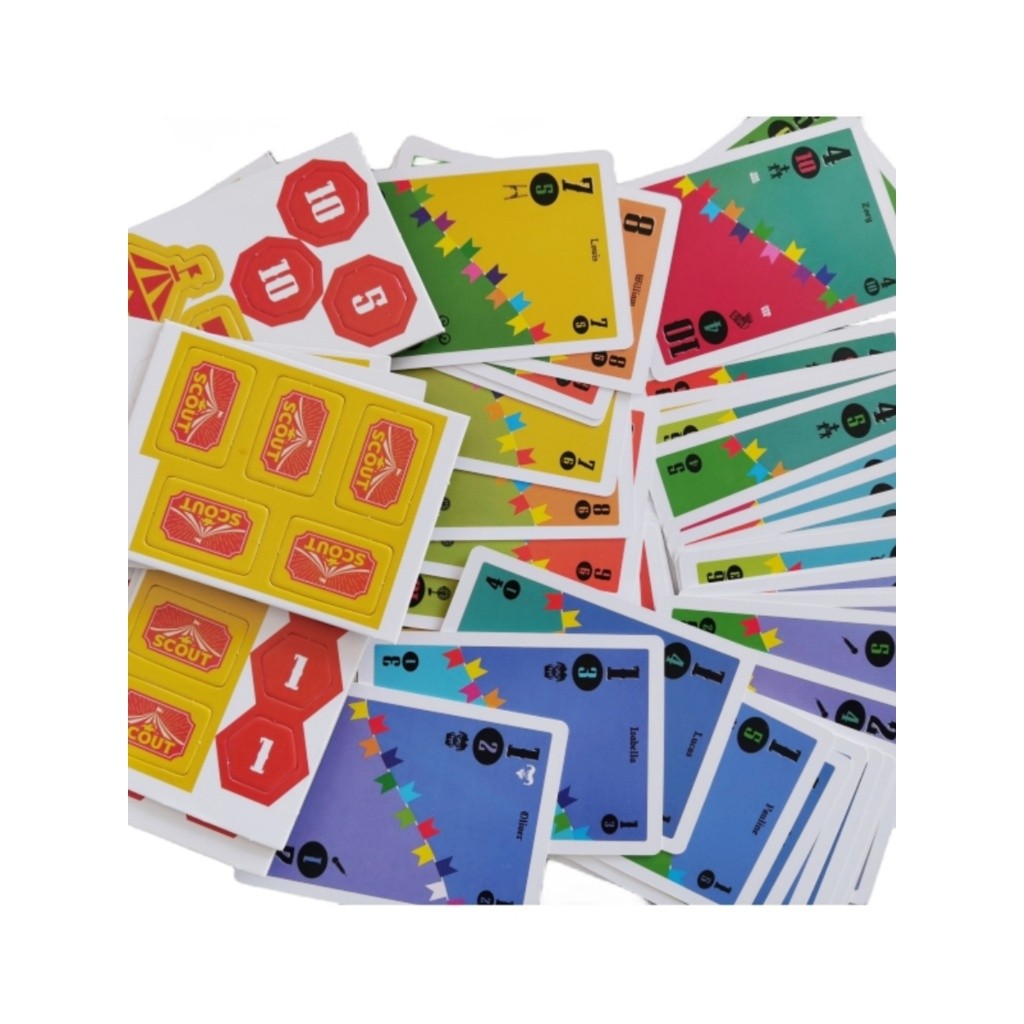 Boardgame Scout Cardgame dạng bài Tiến lên ladder-climbing Tigar