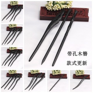 Kẹp tóc DIY từ gỗ tự nhiên có họa tiết mộc lan - Sản phẩm handmade đẹp mắt