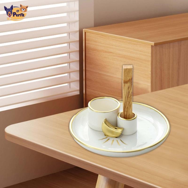 Giá đỡ Palo Santo Trang trí nội thất Bàn di động Trung tâm Sage Hương