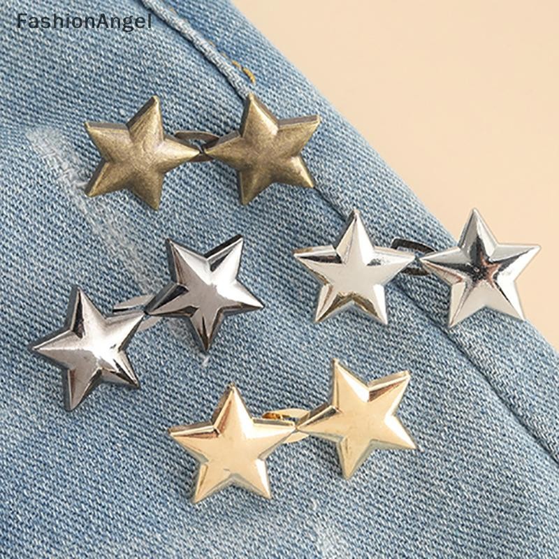 Fashionangel 1 Cái Kẹp Có Thể Điều Chỉnh Cho Quần Chốt Quần Pin Nút Có Thể Thu Vào Nút Rời Cho Eo Cho Quần Jean Hoàn Hảo Phù Hợp Giảm Eo VN