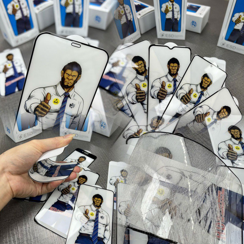 Blueo Ar Khỉ đột Kính cường lực chính hãng full viền cao cấp trong cho Samsung ss Galaxy A57 A37 A17 A07 A56 A36 A26 A16 A06 A55 A35 A25 A15 A05 A05s A54 A34 A24 A14 A04 A04s A04E A73 A53 A32 A23 A13 A03s 5G 4G 2026