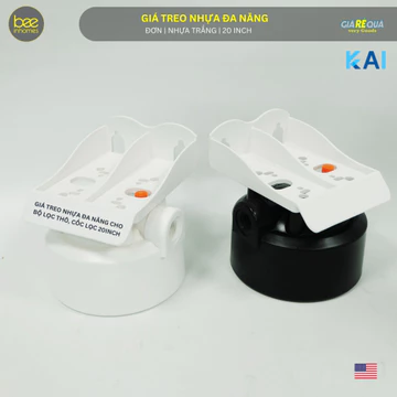 Giá treo cốc 20 inch, 10 inch cho bộ lọc thô, lọc chặn đầu nguồn, bằng nhựa, hàng cứng cáp, giá tốt