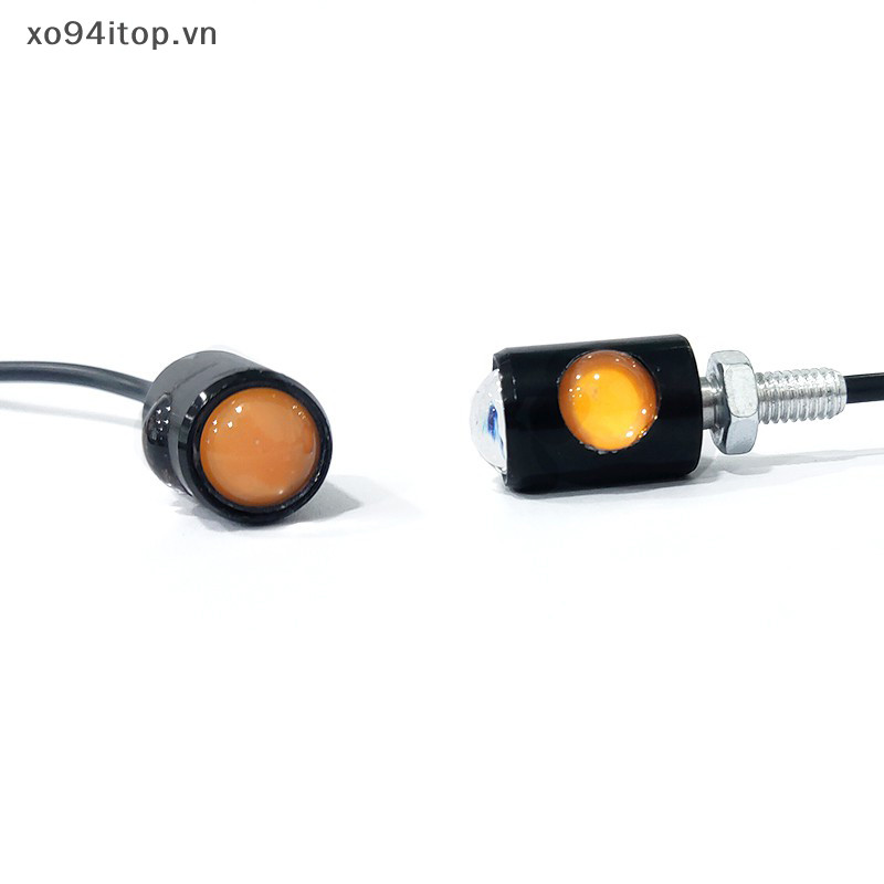 Xoitop Sáng Tạo Xe Máy Đèn Tín Hiệu Biển Đèn LED Bóng Đèn Hình Mắt Biến Chỉ Báo Siêu Sáng Dễ Dàng Lắp Đặt VN