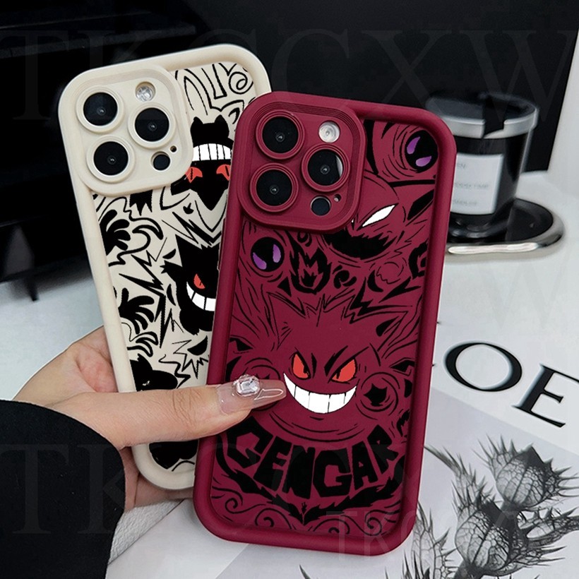 Ốp điện thoại hoạt hình Pokemon thời trang Anime cho Redmi K40 Gaming K30 K20 Pro K30 Ultra K60E Thiết kế cạnh thẳng Vỏ mềm
