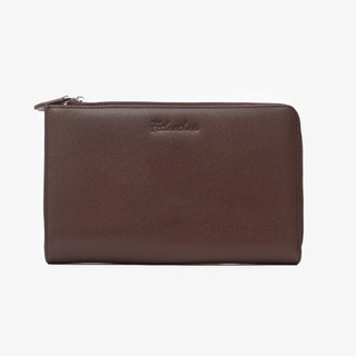 Ví Cầm Tay Nam Cao Cấp, Clutch Nam FTT Leather Da Bò Hai Ngăn, Có Tích Hợp Ngăn Đựng Thẻ Sang Trọng