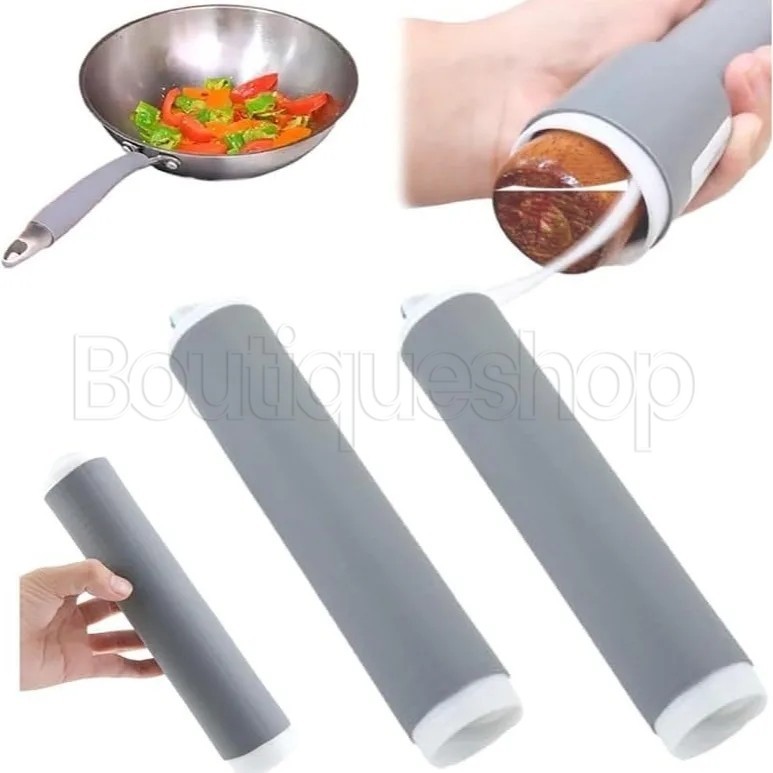 Tay cầm chảo silicon - Vỏ tay cầm Skillet chịu nhiệt, chống trượt - Tay cầm chảo cao su - Vỏ tay cầm nồi - Tay cầm nồi chống bỏng - Phụ kiện đồ dùng nhà bếp