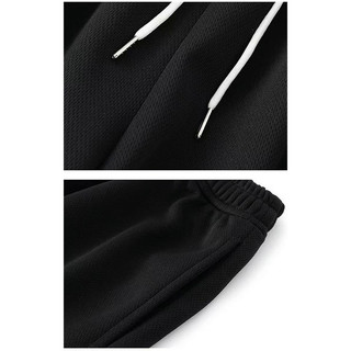 [Plus Size] Nam Vải Lưới Bóng Rổ Quần Short Bóng Đá Đen Trắng Oversize Thể Thao Chạy Bộ Thể Dục Quần Lót