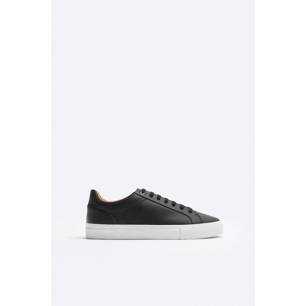 Giày sneaker Zara chính hãng Black White Classic - Dáng cổ điển
