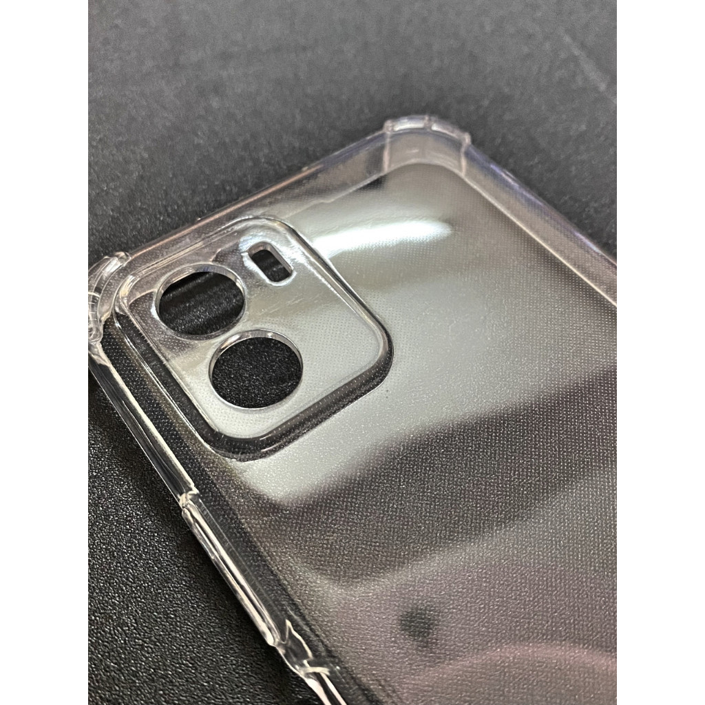 Ốp lưng Vivo Y15S / Y15A / Y01 silicon trong suốt dẻo chống sốc viền vuông bảo vệ cam điện thoại
