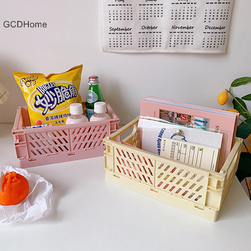 Hộp đựng mỹ phẩm để bàn Gcdhome có thể gập lại HOT