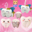 Bct Răng Sang Trọng Búp Bê Đáng Yêu Màu Hồng Răng Cổ Tích Sang Trọng Đồ Chơi Hoạt Hình Dễ Thương Giáo Dục Tiểu Học Mềm Nhồi Bông Gối Răng Ngộ nghĩnh Trang Trí Nhà Quà Tặng Sinh Nhật Cho Trẻ Em