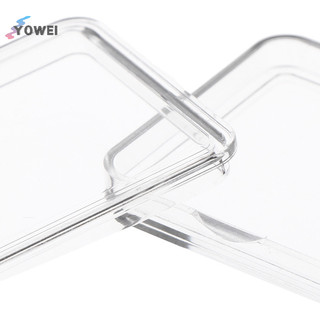 Yowei 10 Chiếc Vuông Trong Suốt Bảo Vệ Hộp Đựng Cho Bảng Token Hộp Đựng Trò Chơi VN
