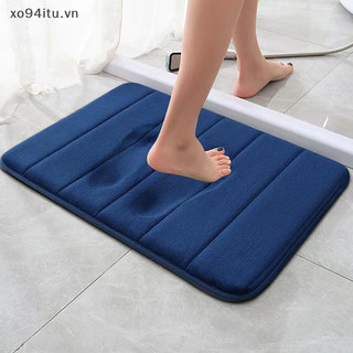 Xoitu 60x40cm Thảm chống trượt phòng tắm Thảm hấp thụ nước nhanh Thảm phòng tắm mềm Thảm trải sàn nhà vệ sinh Trang trí nội thất VN