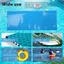 NOTE1 10 Miếng dán sửa chữa bể bơi, Bộ sửa chữa bể bơi sửa chữa dưới nước tự dính, PVC đa chức năng cho keo dán bể bơi