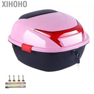 Xihoho Motorcycle Rear Box Helmet Luggage Storage Top Case Large Capacity Universal for Electromobile