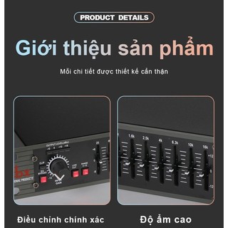 Lọc Xì DBX 215 EQ Equalizer -2 Kênh- 30 Cần Chỉnh Chuyên Nghiệp Lọc Tiếng Cực Hay- Loại Bỏ Tạp Âm Nâng Bass Trebb Mạnh