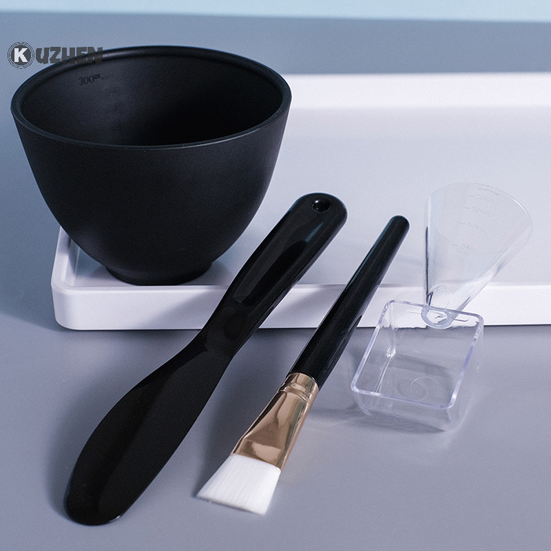 Kuzhen 2 / 3 / 4 / 5 Bộ Mặt Cho Mặt nạ Trộn Bát Bé Gái Mặt Dụng Cụ Chăm Sóc Da Bộ Phụ Nữ Làm Đẹp Đồ Trang Điểm HOT
