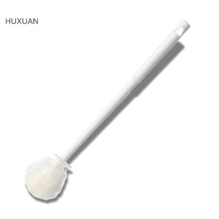 Huxuan Cốc Bàn Chải Làm Sạch Tay Cầm Dài Chai Làm Sạch Silicone Sữa Chai Rượu Thủy Tinh Ly Bụi Hộ Gia Đình Cốc Cà Phê TeaPot Bàn Chải RFT