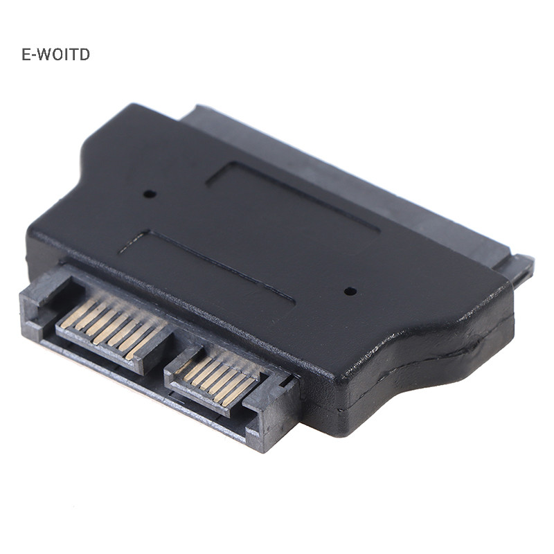 E-woitd SATA 22Pin sang 13Pin Slimline SATA Adapter 7 + 15 Serial Nữ sang 7 + 6 Nam HNVN