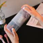 Hộp đựng cọ trang điểm bằng nhựa trong suốt Hộp đựng mỹ phẩm du lịch Túi đựng cốc Bảo quản chống nước chống bụi MỚI