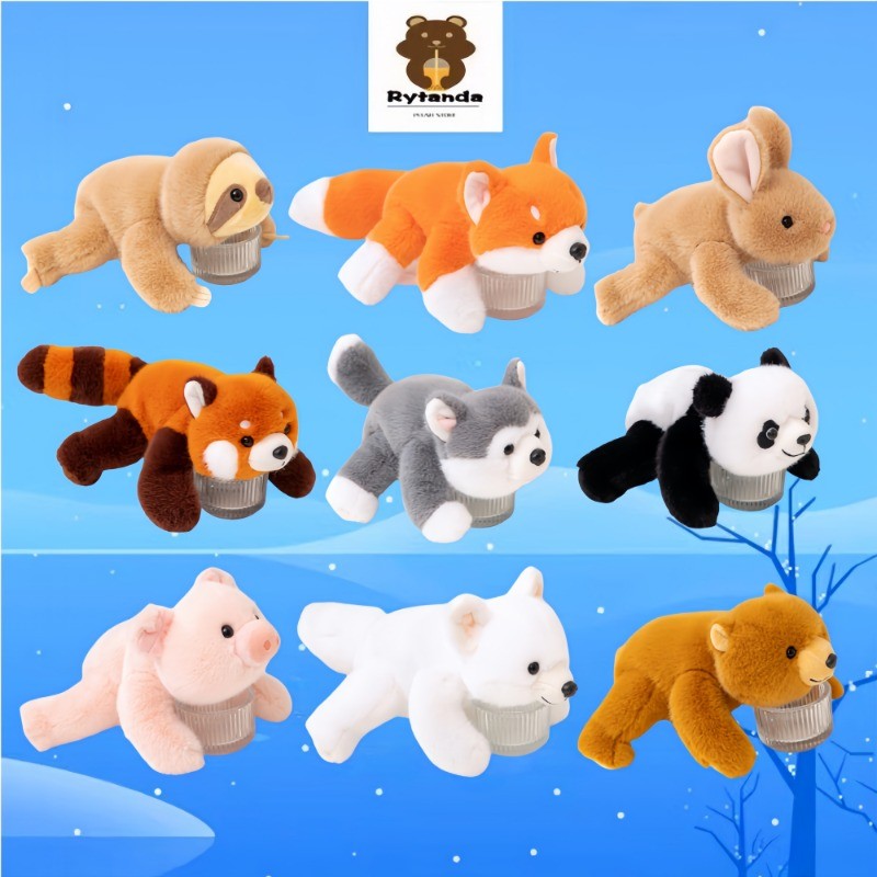Kawaii Động Vật Sang Trọng Đồ Chơi Thỏ Dễ Thương Husky Plushie Búp Bê Vui Nhộn Raccoon Sloth Đồ Chơi Nhồi Bông Để Bàn Trang Trí Búp Bê Mềm Mại Cho Bé Đồ Chơi Làm Dịu Trẻ Em Quà Tặng Sinh Nhật Đổi Quà Tặng COD