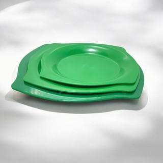 Đĩa phíp vuông màu xanh nhựa phíp melamine