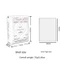 Album thẻ ORDOBOX, Chất kết dính thẻ ảnh Mini PVC 3 Inch, với 16 trang bên trong Album thẻ sưu tập Love Bow Idol Card Collect Book